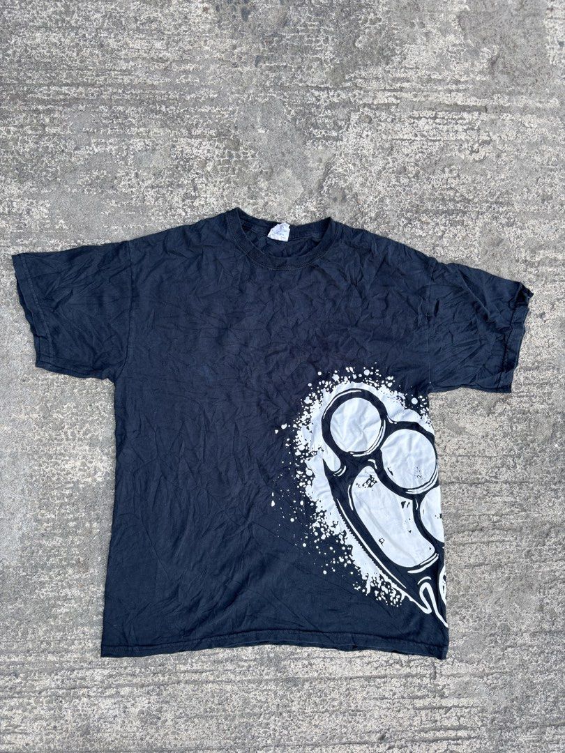 It’s What We Do Knuckles Tshirt (Category: Tshirts & Polo Shirts ) located in Bacolod City. Submitted by keel_08 (Listing ID 1462568101, Image 1). Description: 20 W 25.5 L M on tag Minor crack Prints + shipping fee.