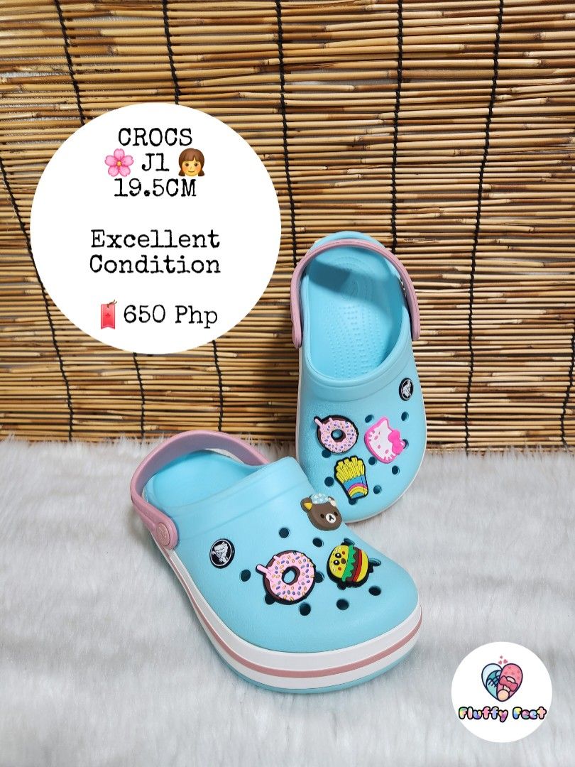 J1- Preloved Original Crocs for kids (Category: Babies & Kids Fashion) located in Navotas City. Submitted by FluffyFeet (Listing ID 1462645607, Image 1). Description: NEW ARRIVAL❗️ This is a PRELOVED ORIGINAL CROCS FOR KIDS❗️❗️ Please managed you expectations ❤️ 📌 Strictly MINE NOW, PAY NOW ONLY❗️ (Unless suki na po na maayos kausap at iwas cancellation) 📌 You may ask for other photos before placing order/s STRICTLY NO RETURN, NO EXCHANGE UNLES