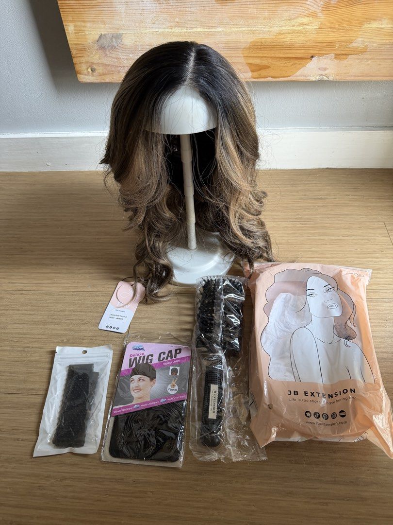 JB Select Frontlace Susie (Category: Hair Accessories) located in Famy. Submitted by yoshibipolarcat (Listing ID 1462555428, Image 1). Description: Good as new With free brush, wig grip & wig cap Wig stand not included Susie Frontlace Hazelnut Please Read: Location: Visayas Avenue, QC Payment: BDO ONLY Courier: Metro Manila Buyers- once paid, will send pick up details and Metro Manila buyers are responsible booking their own courier. Provincial- 