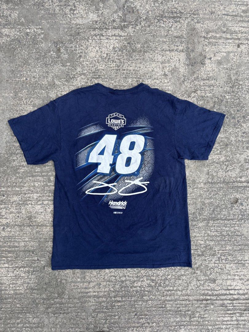 Jimmie Johnson Nascar Tshirt (Category: Tshirts & Polo Shirts ) located in Bacolod City. Submitted by keel_08 (Listing ID 1462562726, Image 2). Description: 21 W 27 L L on tag + shipping fee.