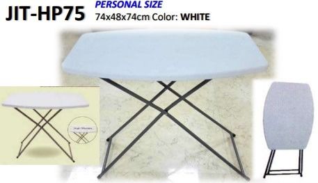 JITHP75 Compact White Personal Folding Table (Category: Tables & Sets) located in Manila. Submitted by namirkahal (Listing ID 1462528035, Image 1). Description: FAST PRODUCTION !!! SHORT LEAD TIME. Products Available: *Office Partition *Linear Working Stations *Office Table *Office Chair * *Foldable Training Table *Reception Desk *Training Chair *Plastic Stackable Chair *Gang Chair *Office Cabinet *Bar Stool *Sofa *Carpet Price for POSTING only L