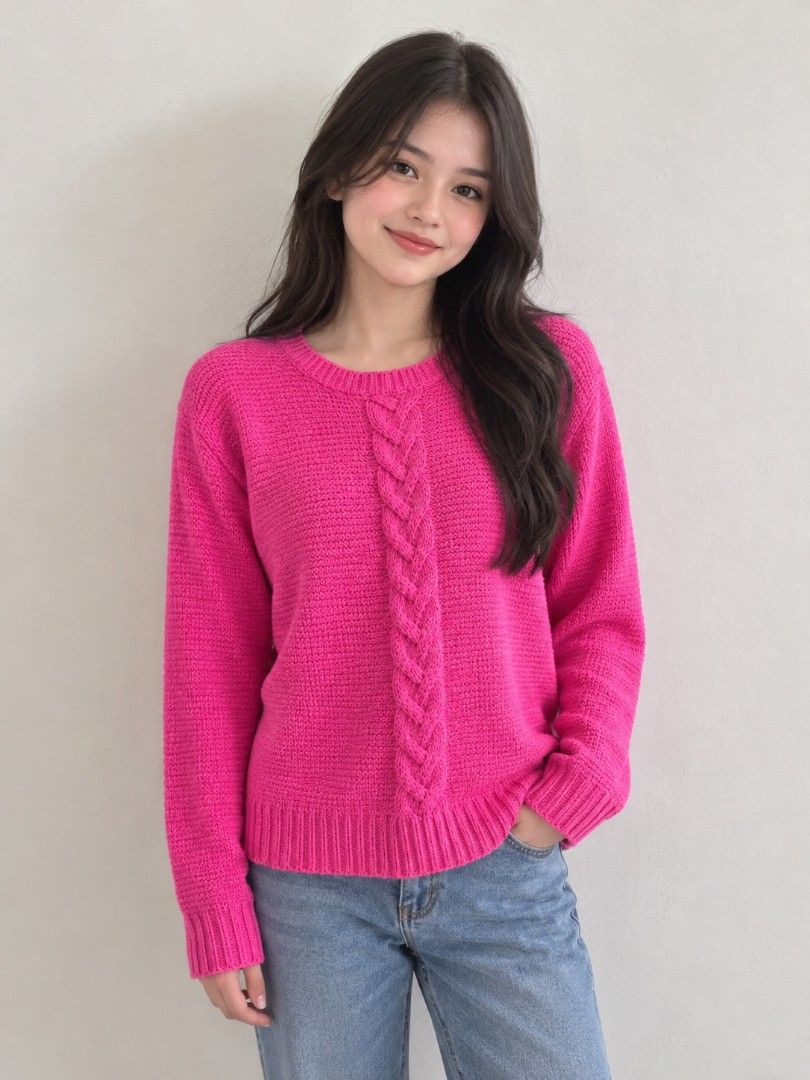 Joe Fresh US Knit Jumper (Category: Longsleeves) located in Los Banos. Submitted by lopecruz (Listing ID 1461454992, Image 1). Description: 20"armpit laid flat 27"length like new no flaws M-L.