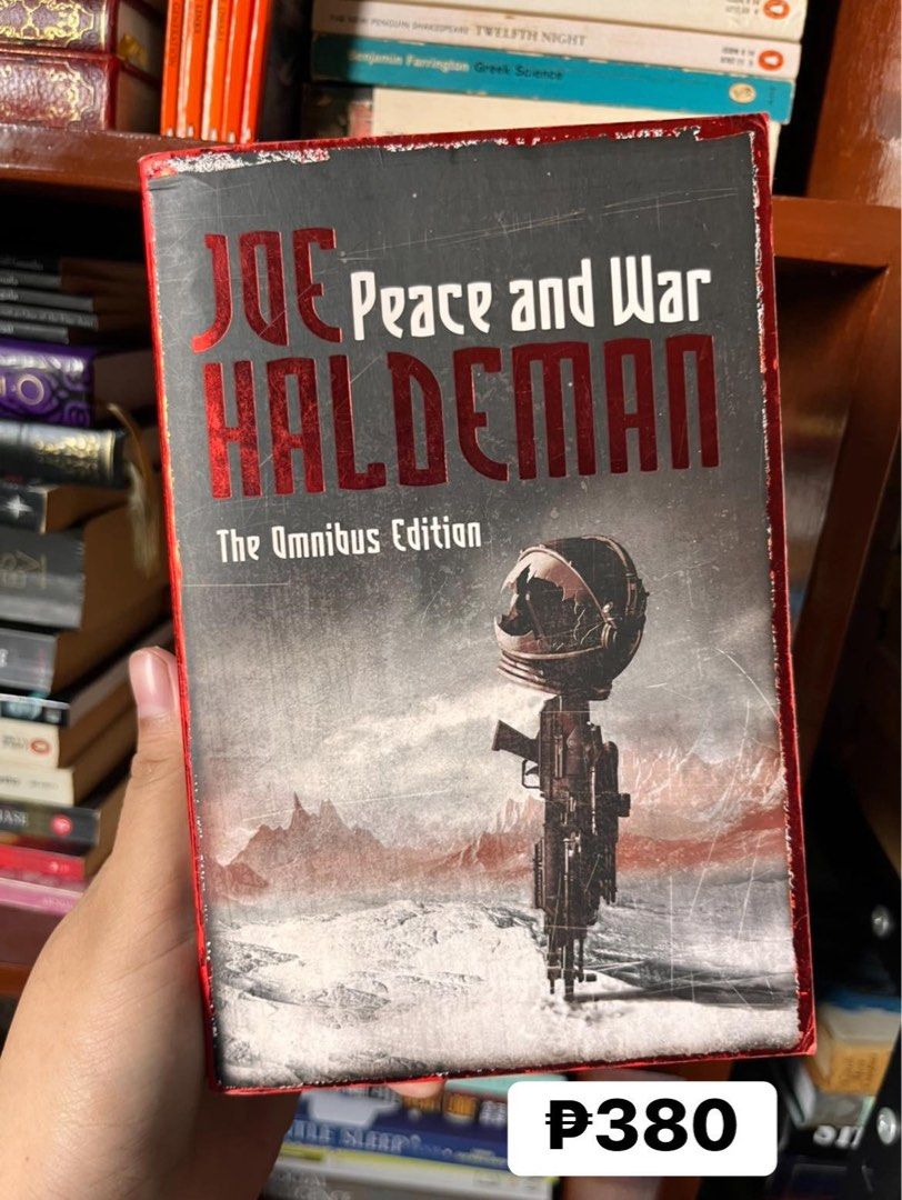Joe Haldeman - Peace and War (Category: Storybooks) located in Carmen. Submitted by grei.librongbaligya. (Listing ID 1462449900, Image 1). Description: Joe Haldeman Peace and War 3 stories in 1 - War - Free - Peace.