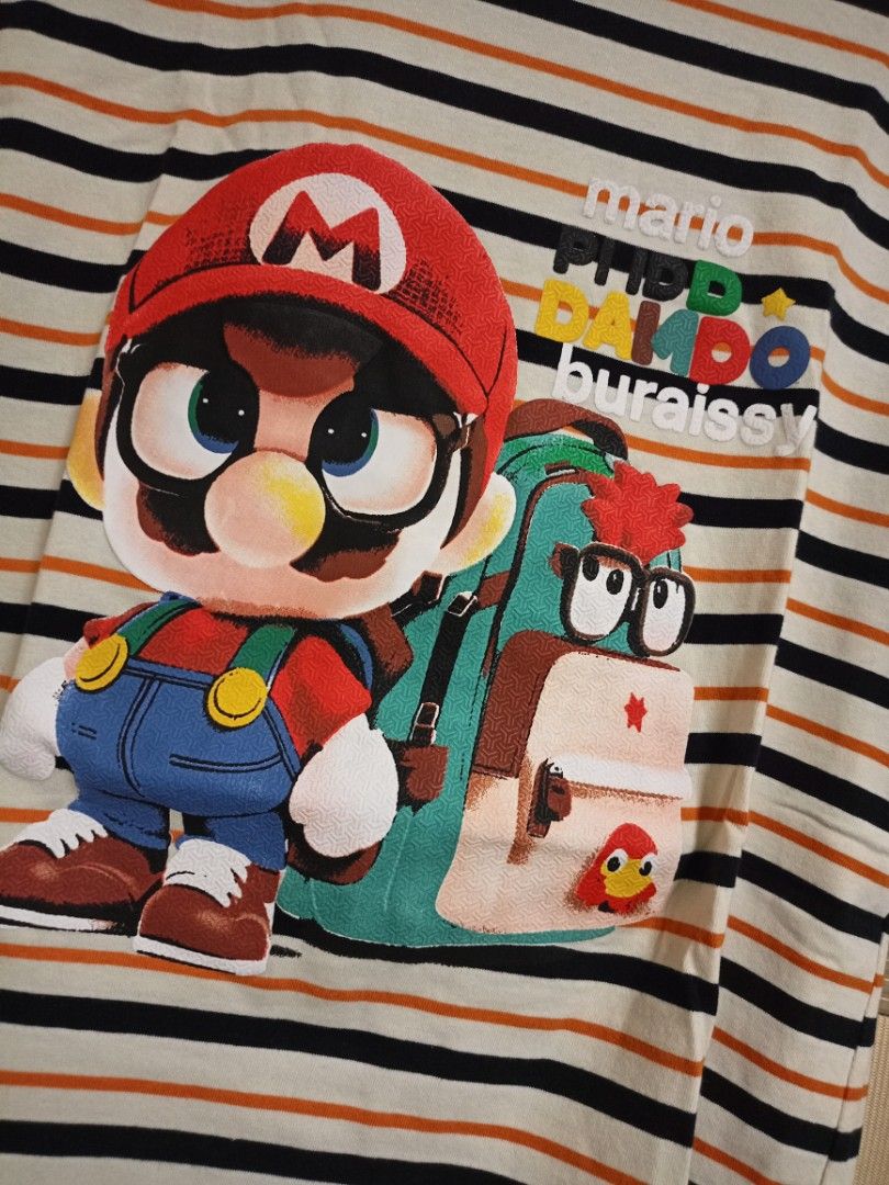 JOEONE Mario Striped Shirt (Category: Tshirts & Polo Shirts ) located in Valenzuela. Submitted by One.Only.Nan (Listing ID 1462624707, Image 2). Description: L on tag Actual W20" L27" Excellent condition 9 color rate MOP GCASH MAYA AUB BPI VALENZUELA CITY LOC.