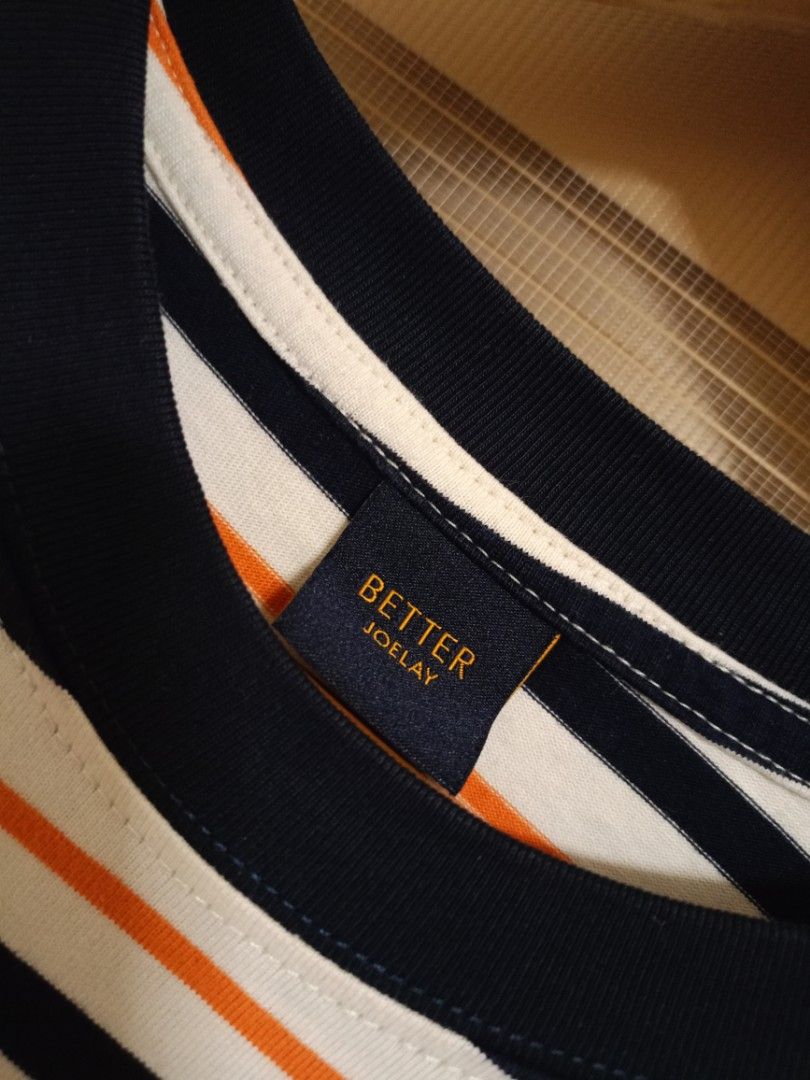 JOEONE Mario Striped Shirt (Category: Tshirts & Polo Shirts ) located in Valenzuela. Submitted by One.Only.Nan (Listing ID 1462624707, Image 3). Description: L on tag Actual W20" L27" Excellent condition 9 color rate MOP GCASH MAYA AUB BPI VALENZUELA CITY LOC.