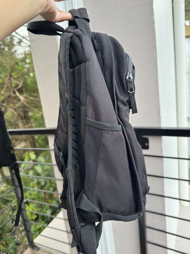Jordan Backpack (With flaw ‼️) (Category: Backpacks) located in Sablan. Submitted by bag-a-holic.bygaile.ph.2.0 (Listing ID 1462540370, Image 3). Description: Pagawa nyu nalang po .. Paluge sale‼️.
