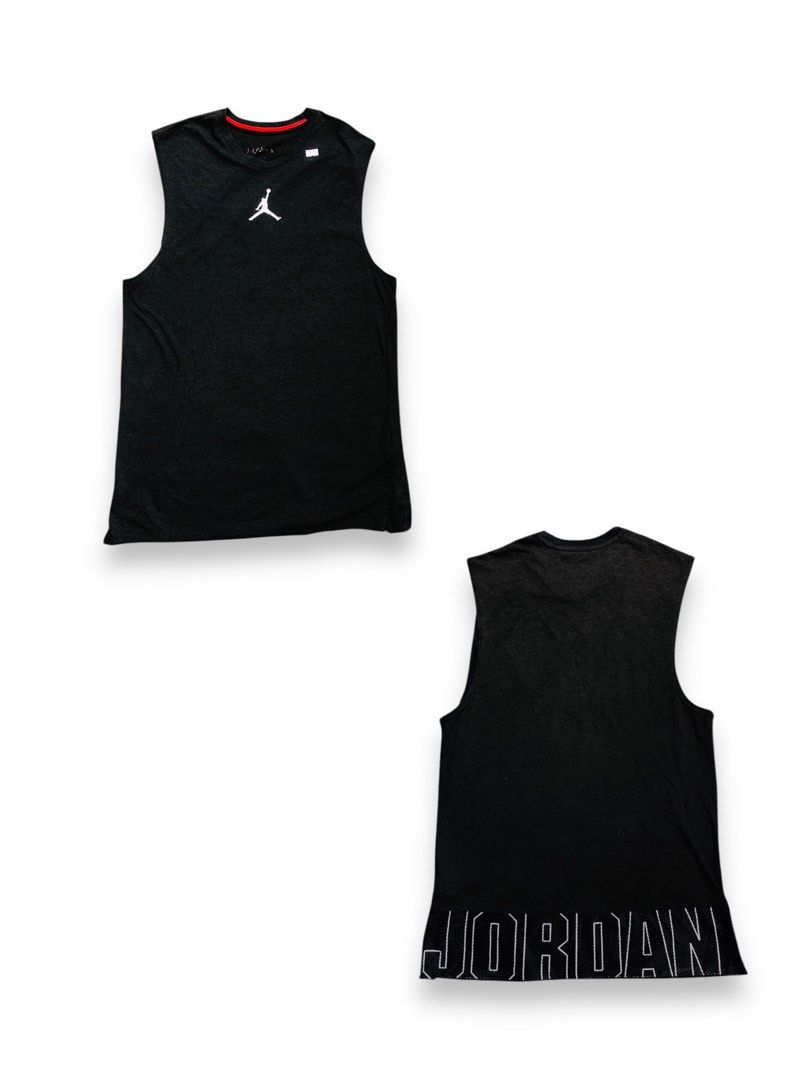 Jordan Y2k Tanktop (Category: Activewear) located in Angeles City. Submitted by wwdrip (Listing ID 1462594141, Image 1). Description: Jordan Y2k Tanktop♻️ •Width : 20.5 •Length : 28.5 •Size : L •Color rate : 9.6/10 •Condition : excellent to as new •no issue ₱750.