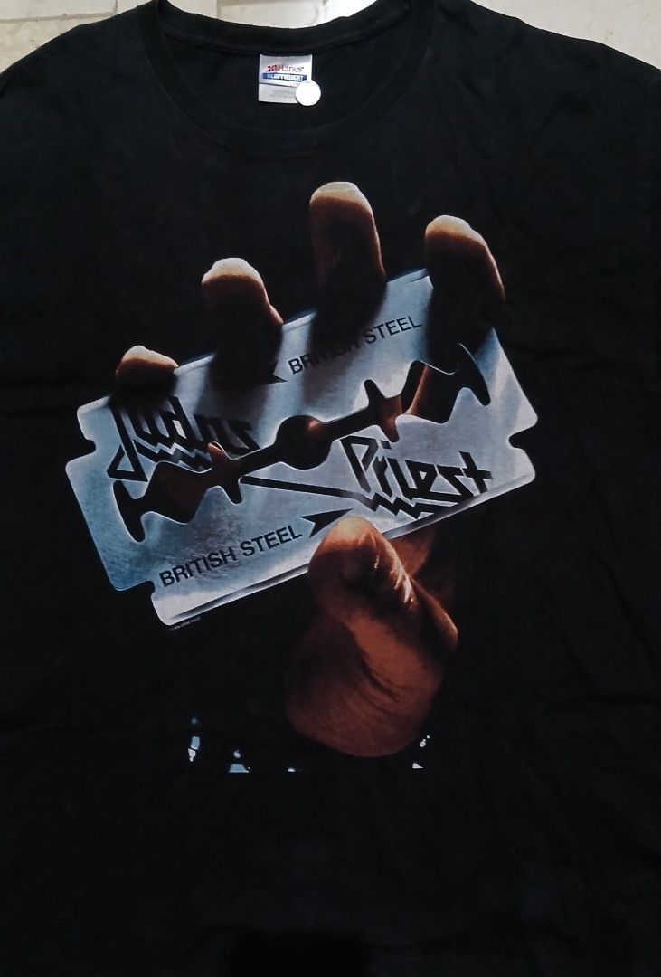 JUDAS PRIEST BAND TEE SHIRT (Category: Tshirts & Polo Shirts ) located in Tarlac. Submitted by snatchedstitch.ph (Listing ID 1462643009, Image 2). Description: 23 x 31 MINIMAL HAIRLINES 9.5/10 COLOR RATE COLOR VARY DUE TO LIGHTING LOCATION: TARLAC CITY.