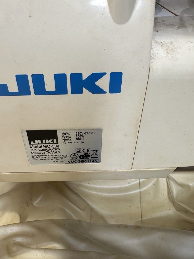 JUKI Sewing Machine (Category: Industrial Equipment) located in Tuguegarao City. Submitted by wildwolf.50e879 (Listing ID 1462453676, Image 1). Description: From Tuguegarao. It's lightly used. Please call me at this number. 09056388467 09051816680.