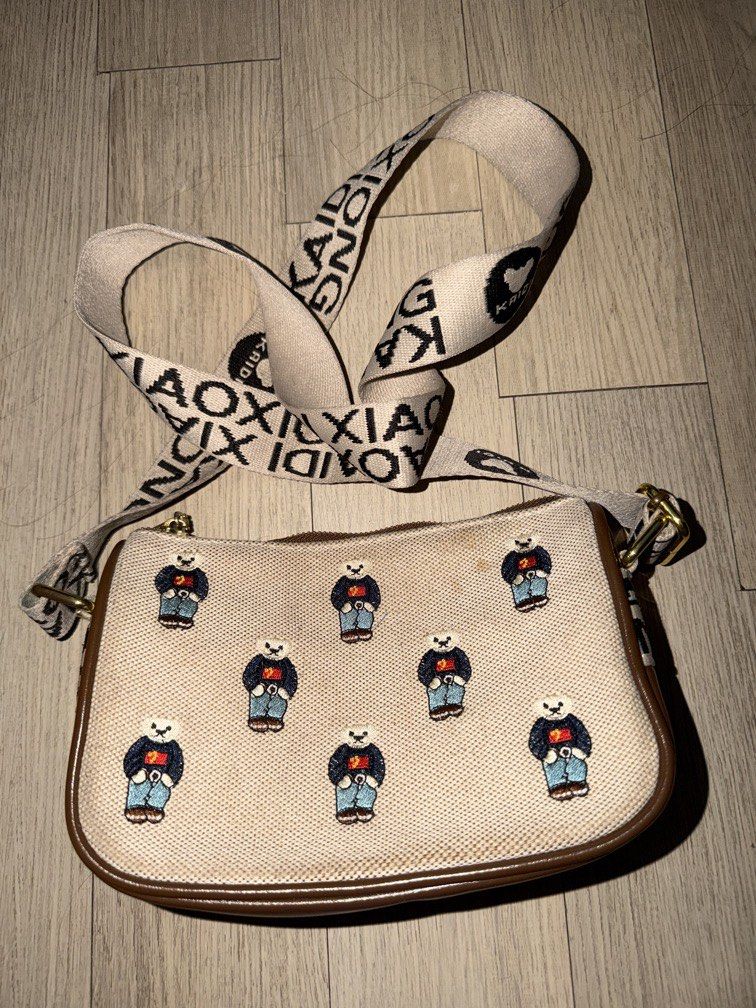 Kaidibear Bag from Bangkok (Category: Cross-body Bags) located in Marikina City. Submitted by biniaj (Listing ID 1462663785, Image 1). Description: kaidi bear from bangkok parang ttwn bears rfs: decluttering.