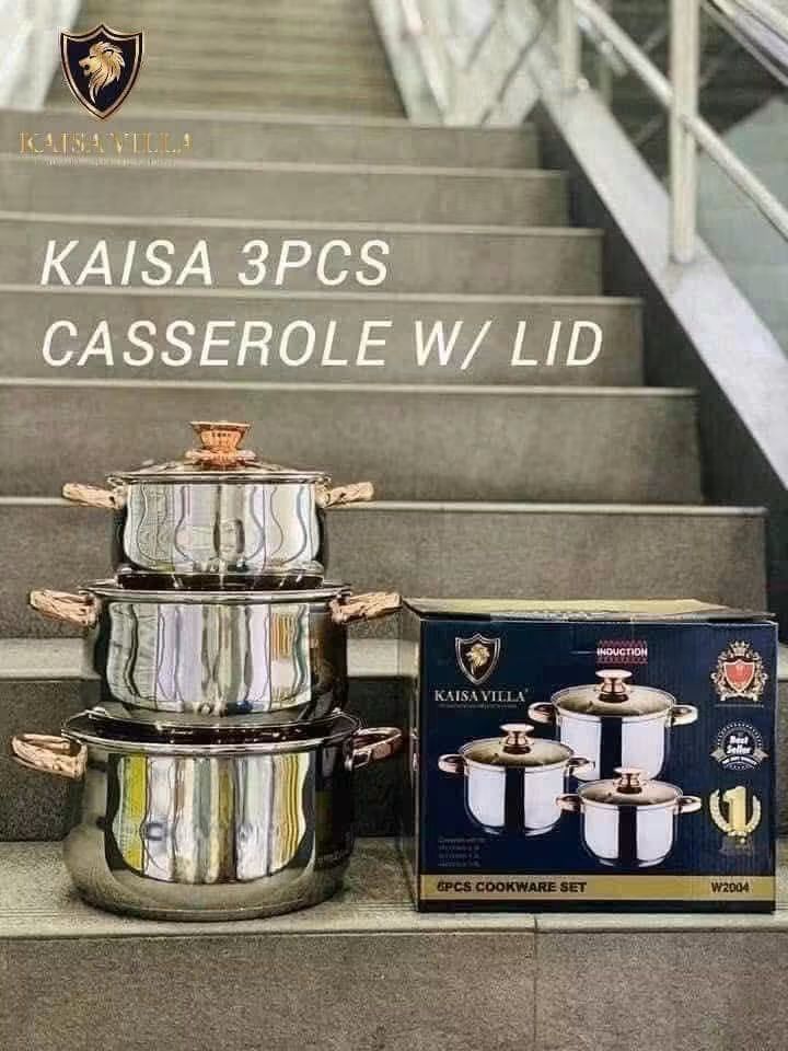 Kaisavilla casserole set (Category: Announcements) located in Manila. Submitted by je.assorted.item.26 (Listing ID 1462556763, Image 2). Description: .