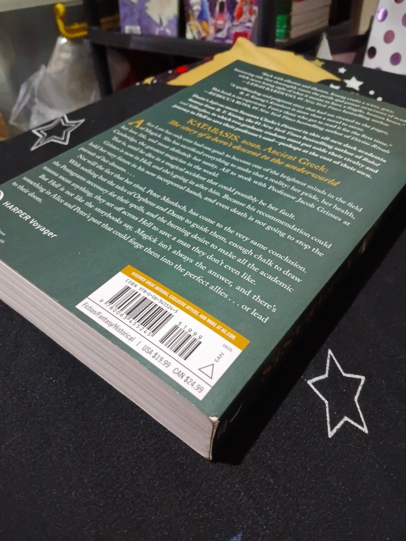 Katabasis (PB) (Category: Storybooks) located in Bamban. Submitted by grumpypebble (Listing ID 1462591055, Image 3). Description: SELLING KATABASIS BY R.F KUANG ( 700 + SF ) ● DETAILS - new but not sealed - no issue (such as foxxing or tanning) ● RFS: impulse buy ● MOD OF DELIVERY - meet up anywhere in cavite and manila - delivery via Lalamove or JNT ( payo / pay as you order ) ● MOD OF PAYMENT - Lalamove or JNT ( STRICTLY PAYMENT FIRST BASIS !! 