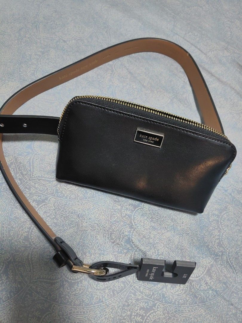 Kate Spade Black Leather Crossbody Bag (Category: Cross-body Bags) located in Quezon City. Submitted by flat.earther23 (Listing ID 1462433134, Image 3). Description: - Brand: Kate Spade - Material: Black Leather - Closure: Zipper - Strap: Adjustable, can be worn crossbody or on shoulder - Size: Small and compact, ideal for essentials - Style: Simple, classic, great for casual outings.