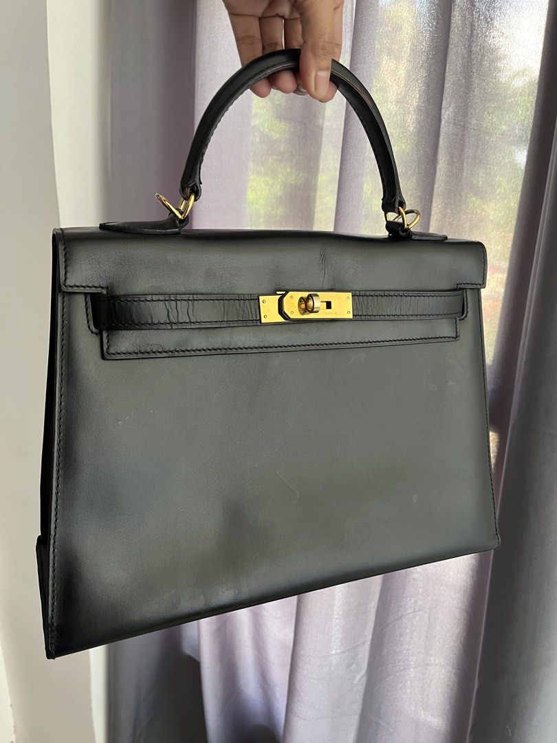 Kelly 32 Black Box leather (Category: Shoulder Bags) located in Carigara. Submitted by shanshinemarie (Listing ID 1462509130, Image 2). Description: .