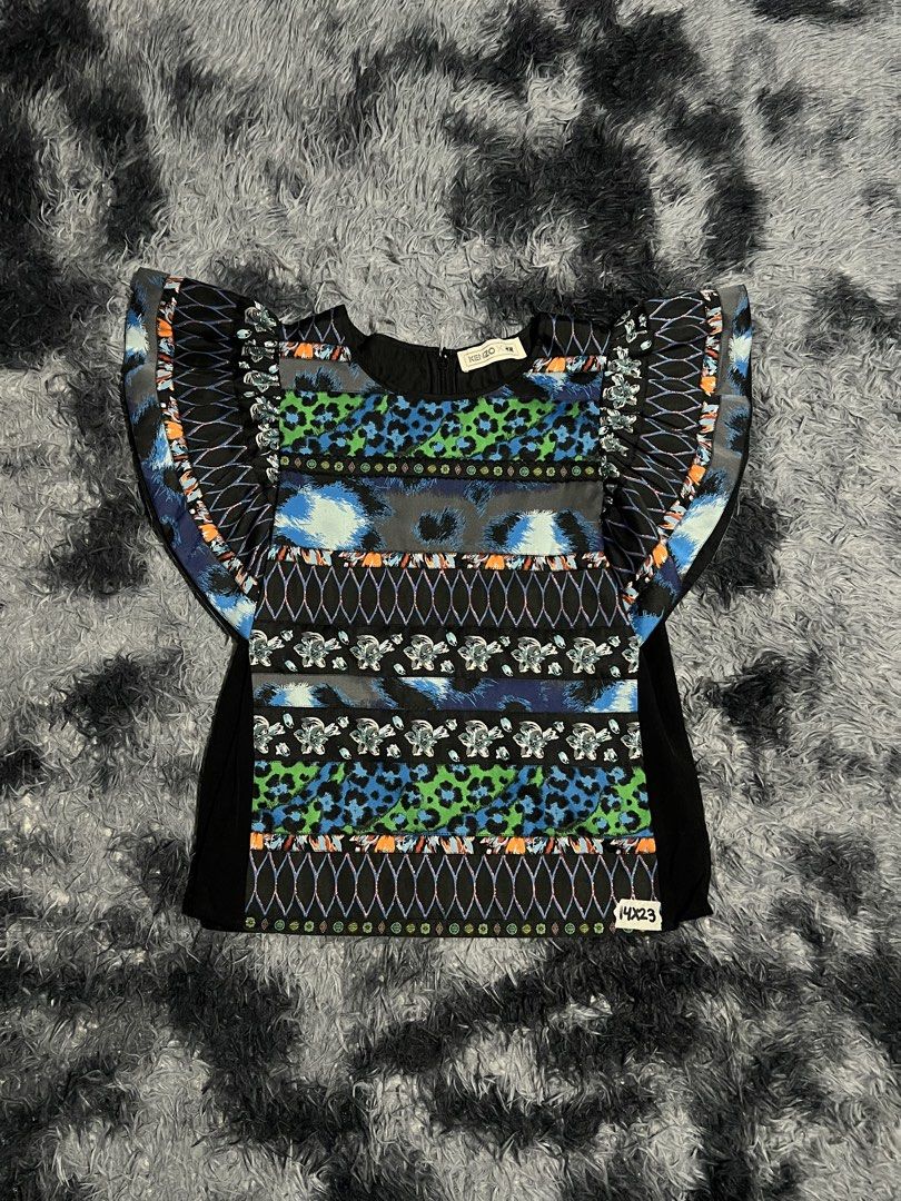 Kenzo x H&M Blouse (Category: Blouses) located in Cebu City. Submitted by drip_block (Listing ID 1462566200, Image 1). Description: Dimes 14x23.