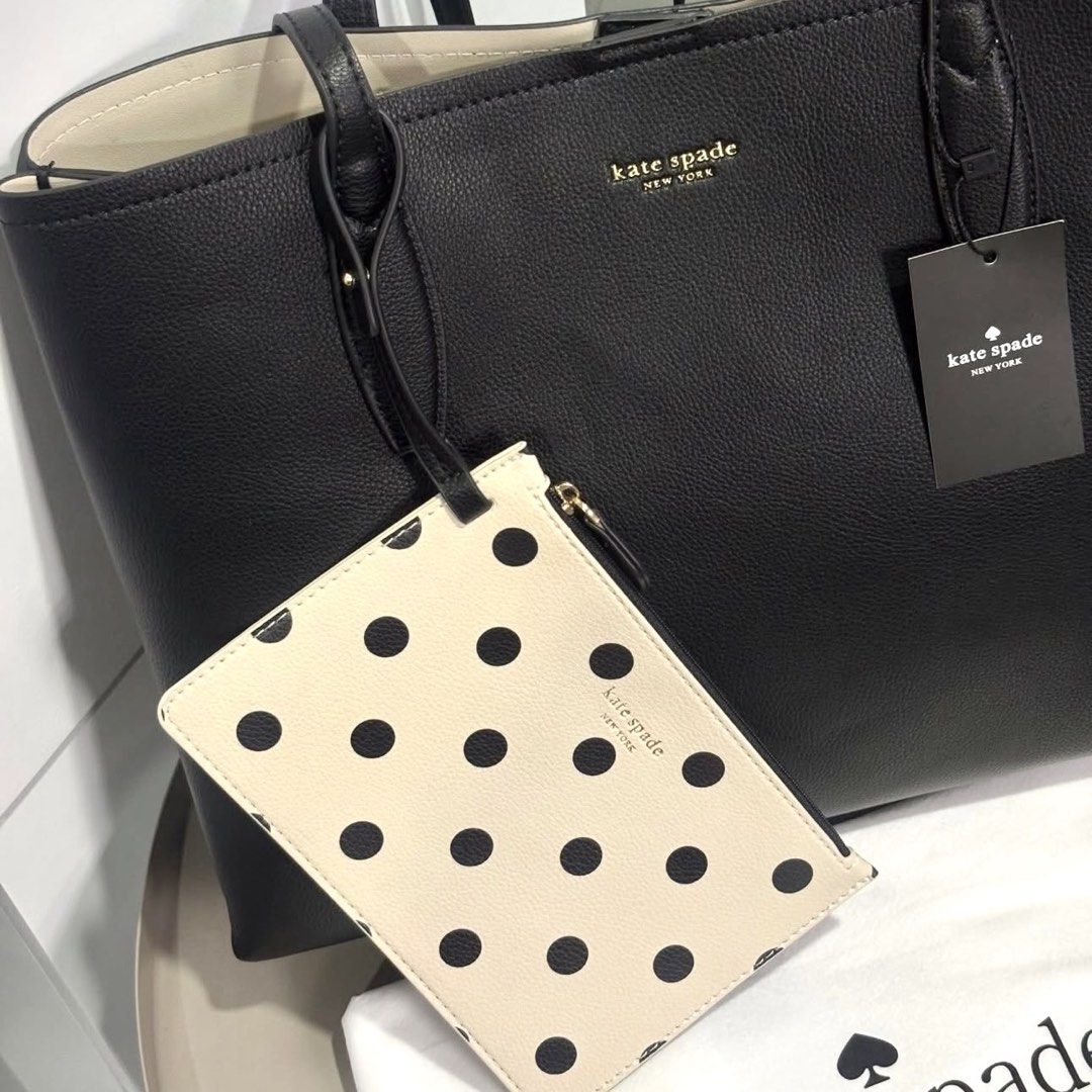 KS ALL DAY LARGE TOTE (Category: Tote Bags) located in Bulacan. Submitted by mykakarizza (Listing ID 1462652601, Image 2). Description: STOCKS ONHAND🥰 ₱1150 only KS ALL DAY LARGE TOTE Length: 5.5" Height: 11.0" Width: 15.0" Pouch included Add paperbag 100 📸 Actual pics! 🙋🏻‍♀️ ─── ✦ ─── ✦ ─── ✦ ─── ✦ ─── 🛍️ LOOKING FOR MORE RESELLERS 🛍️ ✨ Buy 3 pcs of ANY items — FREE SHIPPING NA!🚚 ✨ Buy 10 items → FREE SF + ₱50 OFF EACH! 💖 PM us for 30 pc