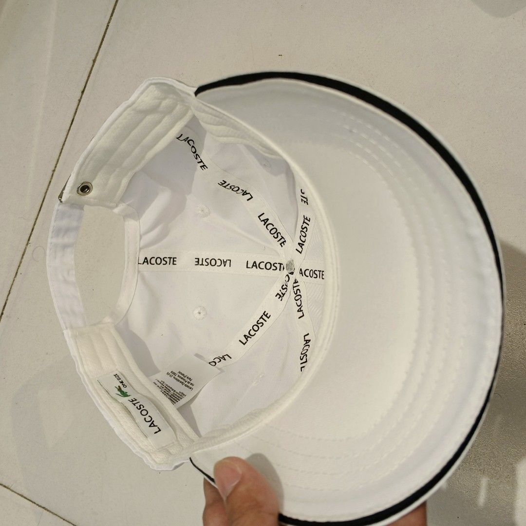 Lacoste cap (Category: Caps & Hats) located in Manila. Submitted by janna_m (Listing ID 1462629302, Image 3). Description: EXCELLENT CONDITION ✅ NO ISSUES ✅ DM FOR INQUIRIES 📩.