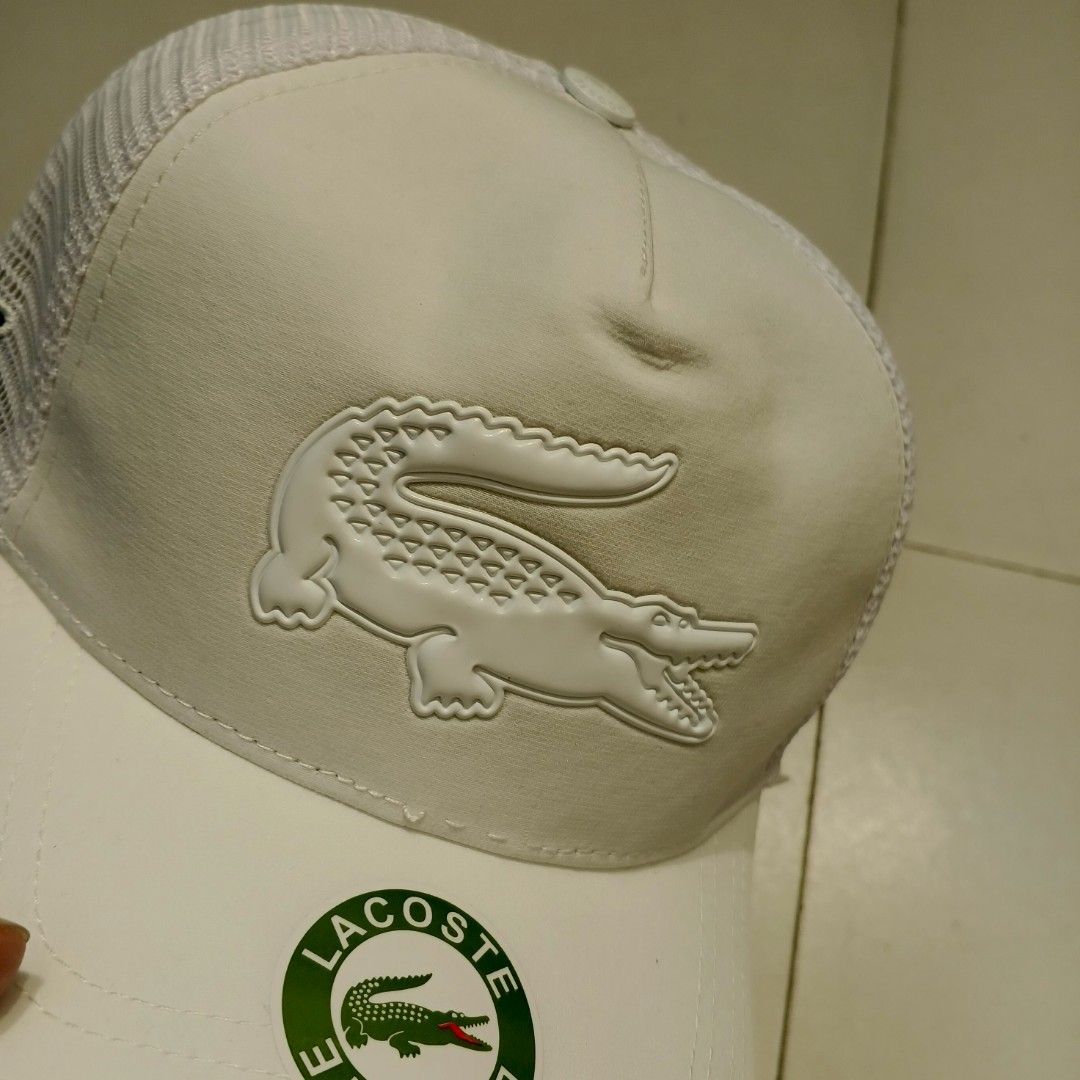 Lacoste cap (Category: Caps & Hats) located in Manila. Submitted by janna_m (Listing ID 1462630013, Image 2). Description: EXCELLENT CONDITION ✅ NO ISSUES ✅ DM FOR INQUIRIES 📩.