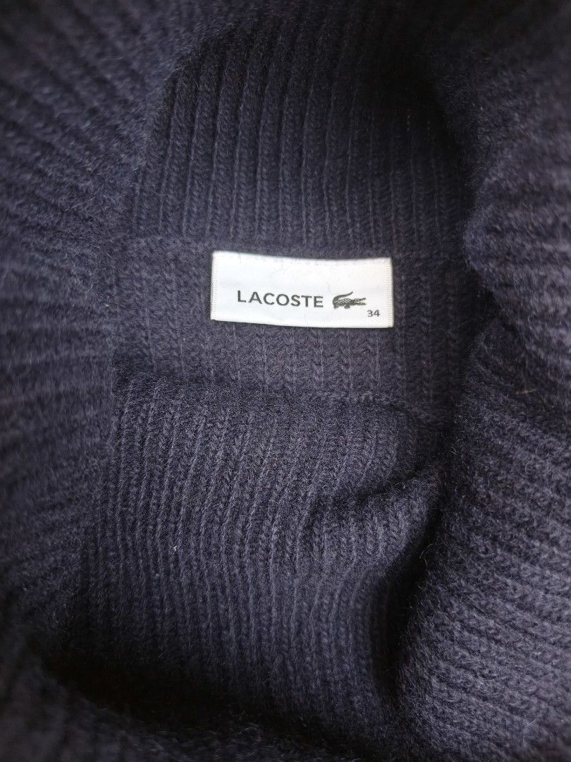 Lacoste knitted dress❗ (Category: Coats, Jackets and Outerwear) located in Santa Cruz. Submitted by lesterpogs30 (Listing ID 1462625242, Image 2). Description: Lacoste knitted dress size 34 excellent condition 20x37 cut tags lang po sya.