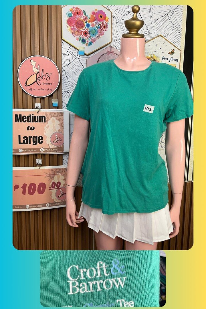 LADIES TSHIRTS ASSORTED S7 (Category: Shirts) located in Talisay. Submitted by frentuma (Listing ID 1462674610, Image 2). Description: VISIT MY FB PAGE FEBZ E-STORE FOR MORE ITEMS 💕💕🛍️🛍️ Like new Preloved price and size indicated each picture 👍 like and follow fb page Febz e-store for more available items 📌Location Deca Dumlog Talisay Cebu Cebu buyer- delivery maxim add delivery fee or pick.up (Near location) 🌟 Outside Cebu- shipping thru 