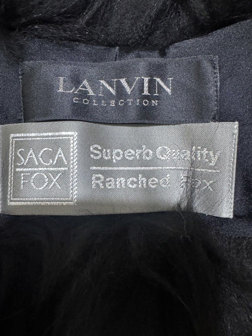 Lanvin Saga Fox Fur Collection (Category: Luxury Accessories) located in Marikina City. Submitted by luvbags40524 (Listing ID 1462625204, Image 2). Description: Good condition Dm for interested .