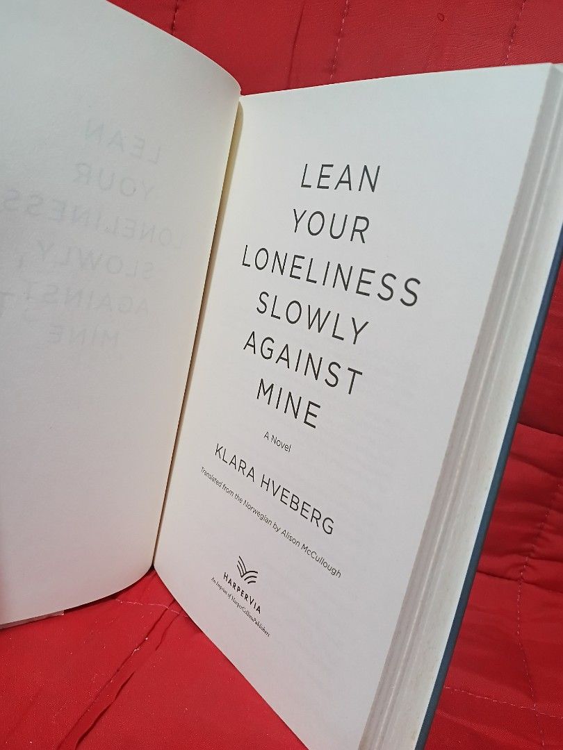 Lean Your Loneliness Against Mine (Category: Storybooks) located in Manila. Submitted by krishna_ayanami (Listing ID 1462636648, Image 2). Description: Hey mga ka-bookworms! The cover design is super cool with its geometric patterns and moody colors. Perfect for your next cozy read! Available for meetups at LRT-1 Central Terminal or LRT-2 Recto Station. Get it now!.