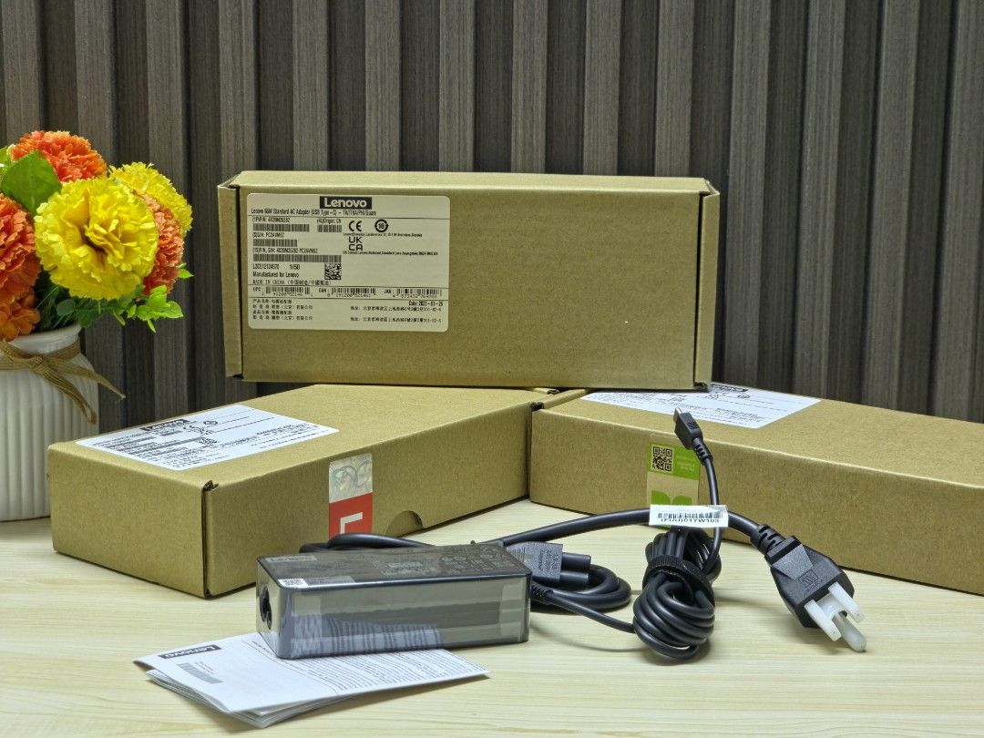 Lenovo Type C 65 watts (Category: Laptops & Notebooks) located in Manila. Submitted by jedangadget. (Listing ID 1462649070, Image 1). Description: ORIGINAL Lenovo Type C 65 watts (Sealed Box) ✅️ Fast Charger.