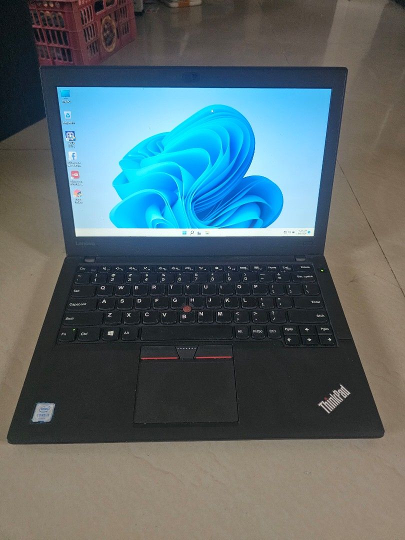 Lenovo X260 i5 6th gen (Category: Laptops & Notebooks) located in Bacoor. Submitted by ginaxis15 (Listing ID 1462496719, Image 2). Description: Rush Today Lenovo X260 notebook size Last price: 4700 working no defect Dual battery (both goods) minor scratch lang sa ibabaw specs: 12.5 inch intel core i5 2.4ghz (6th gen) 4gb ddr4 120gb ssd wifi ready webcam biometrix hdmi port windows 11 with charger molino bacoor cavite di palagi online 09911820458.