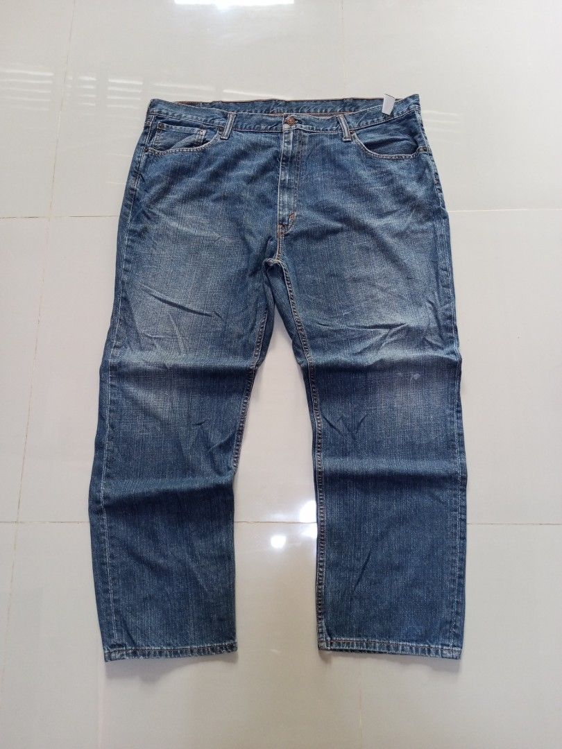 Levi's 559 Denim Pants 44x32 (Category: Jeans) located in Magdalena. Submitted by magdalenathrift20 (Listing ID 1462566897, Image 2). Description: - Brand: Levi's - Model: 559 - Size: 44x32 - Waist Fit: 44-46 inches - Length: 44 inches - Color: Classic Blue Wash - Style: Perfect for everyday wear - Condition: Please check photos for detailed condition..