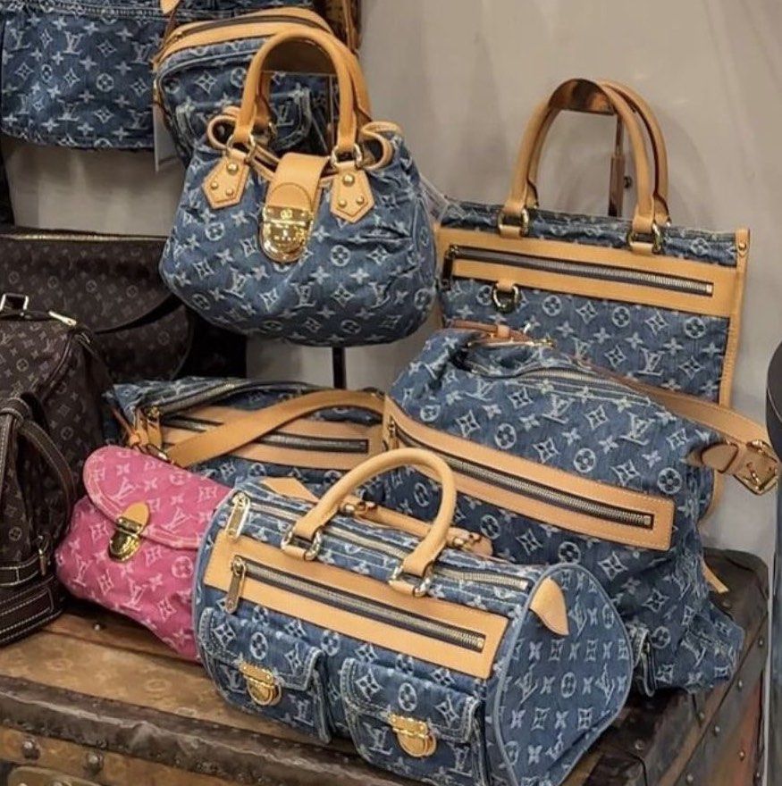 LF: AUTHENTIC LOUIS VUITTON DENIM BAG (Category: Shoulder Bags) located in Dagupan City. Submitted by rylxki (Listing ID 1462573298, Image 1). Description: .