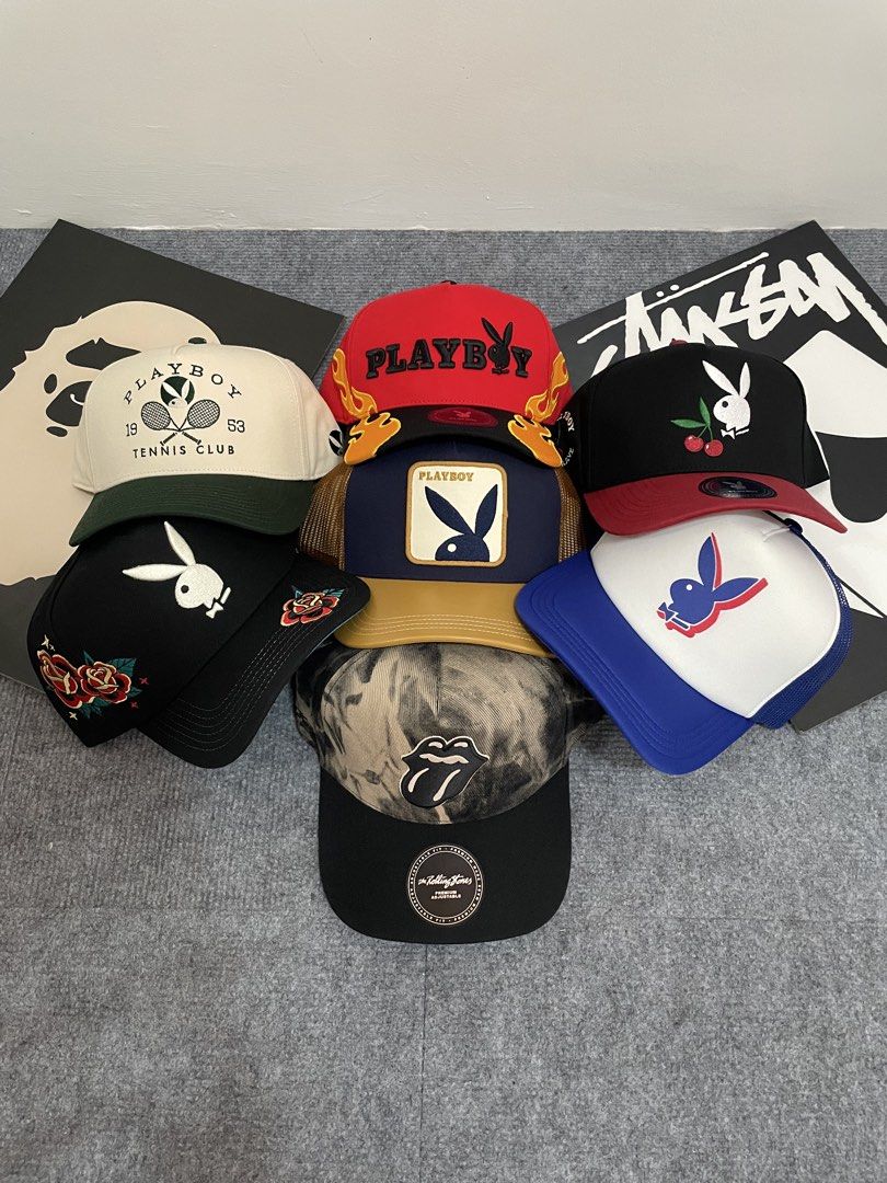 LIDS EXCLUSIVE (Category: Caps & Hats) located in Pasig City. Submitted by suitablecaps8 (Listing ID 1462609279, Image 1). Description: Playboy x Lids exclusive & Rolling stone lids Bnew &Authentic DM 📩 Location Pasig.