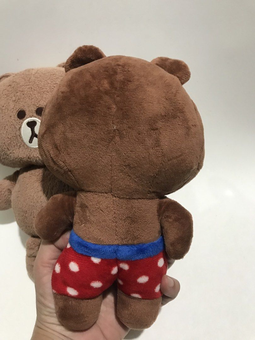 Line bear bundle 25cm (Category: Plushies & Soft Toys) located in Cainta. Submitted by janilen (Listing ID 1462546713, Image 3). Description: Bundle 300 No dress with etiketa. With short no etiketa.