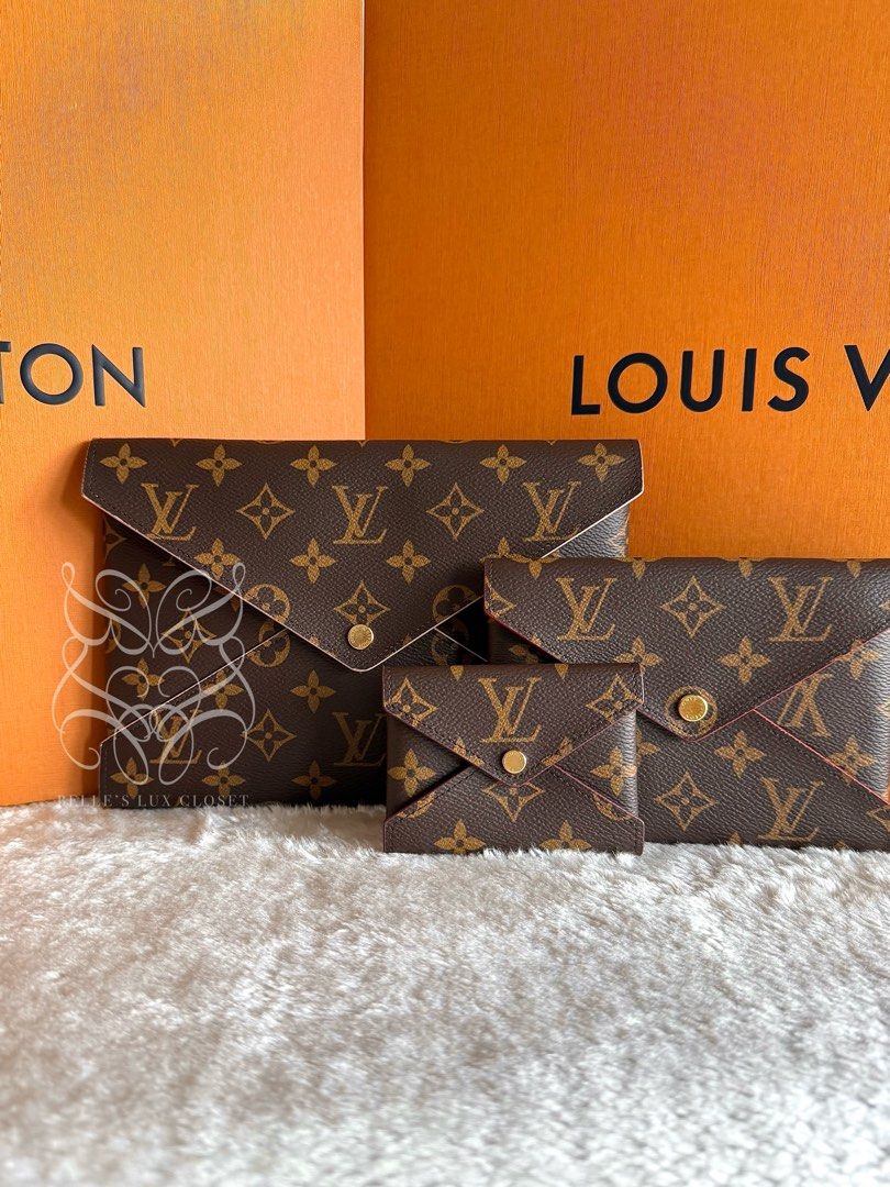 Louis Vuitton Kirigami Pochette in Monogram Canvas (Category: Luxury Bags & Wallets) located in Paranaque City. Submitted by belles_lux_closet (Listing ID 1462555721, Image 2). Description: AUTHENTIC KIRIGAMI POCHETTE IN MONOGRAM CANVAS (Full Set) ✅ 100% Guaranteed Authentic ✅ Excellent Condition, Rank A ✅ Comes with small, medium, de large pouches, dust bag; and box! ✅ Legit seller ✅ Selling for onlt Php 45,800! ✅ All items are on-hand and avail