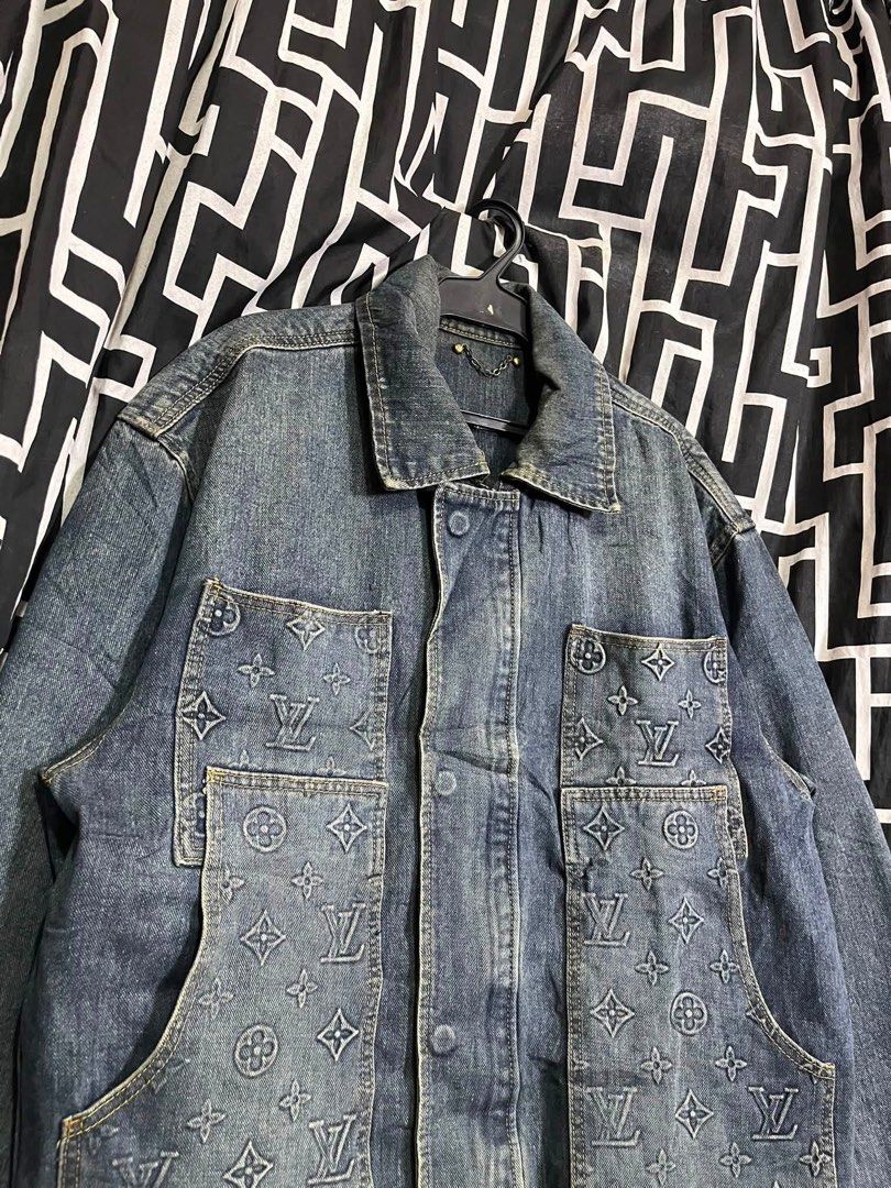 LOUIS VUITTON MONOGRAM DENIM (Category: Luxury Apparel) located in Manila. Submitted by bibiies2.0xghettothrift (Listing ID 1462631981, Image 3). Description: Details W23-24 L27 Large Loc.Baclaran Paranaque.