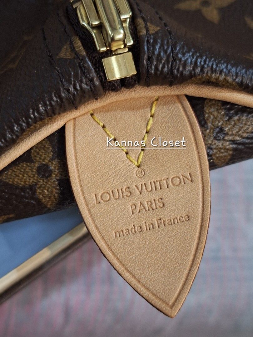 Louis Vuitton Monogram Speedy Bag (Category: Luxury Bags & Wallets) located in Taguig. Submitted by criskana85 (Listing ID 1462580048, Image 1). Description: - Authentic Louis Vuitton Speedy Bag - Classic Monogram Canvas with Vachetta Leather Trim - Made in France - Serial Number: BA3185 - Zipper Closure - Gold Hardware - Ideal for Everyday Use.
