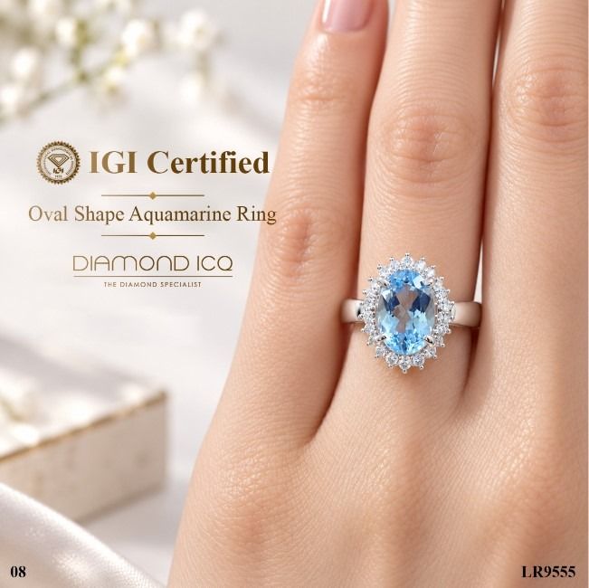 LR9555🧚‍♀️半價 $9100 IGI 1.47ct Aquamarine 旁石 0.22ct 🧚‍♀️海藍寶晶瑩剔透 顏色令人著迷 🩵 圍一圈碎石 更能令主寶石突出 💍 （分類：戒指）位於 Hong Kong。 由 diamondicq 提交（商品編號 1462547239，圖片 1）。簡介： Platinum Ring Sd Wt : 0.22 Sd Pcs : 22 Metal wt : 4.40 Size: 9.5 ~保證絕對100%真金真鑽石💎 💎Diamond ICQ鑽石專門店 💎專營GIA優質鑽石 寄賣/回收二手鑽飾🦄歡迎Trade in ➕💰換石 專業珠寶師提供單對單顧問服務💯特設網上報價 付款: 現金 ☆EPS☆ 支票☆ 信用卡☆ AE 🆙 💳 匯豐 渣打 AE 信用卡🈶分期付款服務🉐 🎯專營首飾鑲嵌 歡迎來石代鑲 (敬請預約) 🎯 旗艦店。: 尖沙咀堪富利士道9A 地舖 星期一至日 Mon-Sun 11:30am-8:00pm *