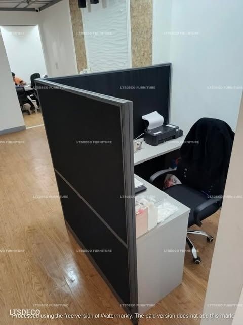 L-SHAPE WORKSTATION CUBICLE OFFICE PARTITION (Category: Office Furniture & Fixtures) located in Caloocan City. Submitted by cherry.santos (Listing ID 1462471508, Image 1). Description: LTSDECO Home and Office Furniture Trading MANUFACTURER • FABRICATOR • SUPPLIER Looking for office furniture, modular partitions, workstations, or customized furniture? We can help! LTSDECO Home and Office Furniture Trading is a trusted manufacturer, fabricator, and