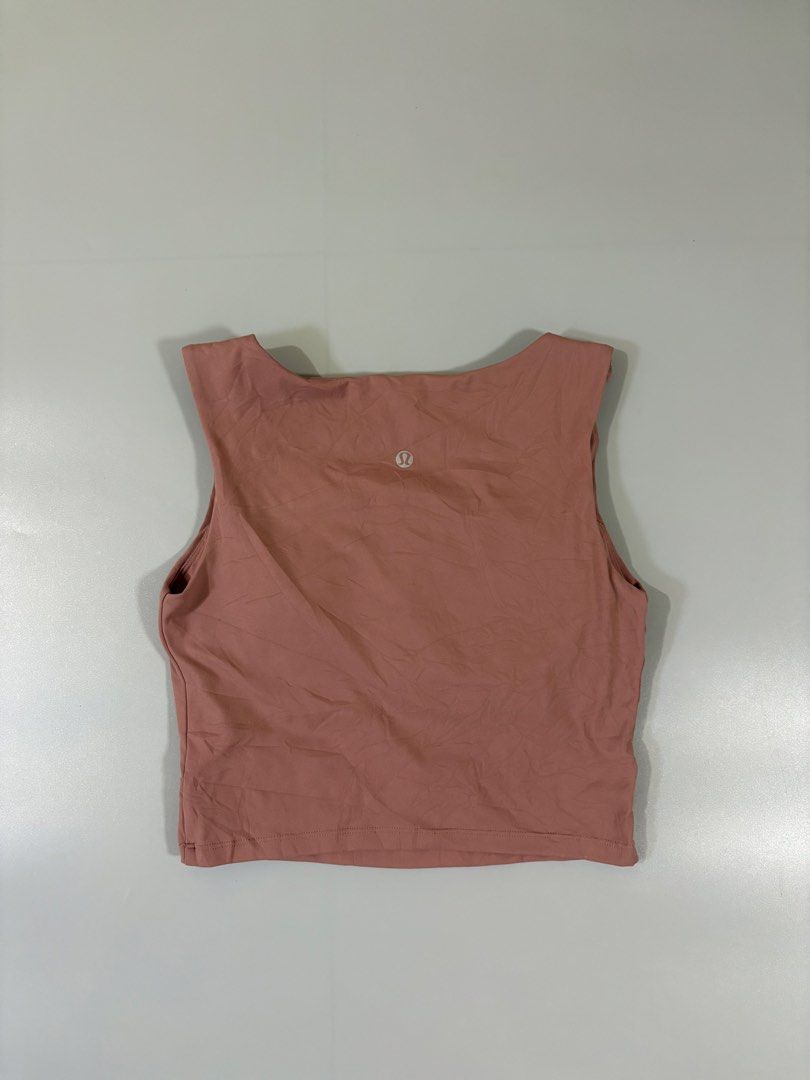 Lululemon Align Tank Top Dusty Rose (Category: Activewear) located in Davao. Submitted by brandedthrift.134 (Listing ID 1462645854, Image 1). Description: - Lululemon Align Tank Top -best fit medium -padded -Color: Dusty Rose - Style: Sleeveless, Scoop Neckline - Length: Cropped - Features: Ultra-soft and comfortable fabric - Perfect for: Workouts, yoga, or casual wear.