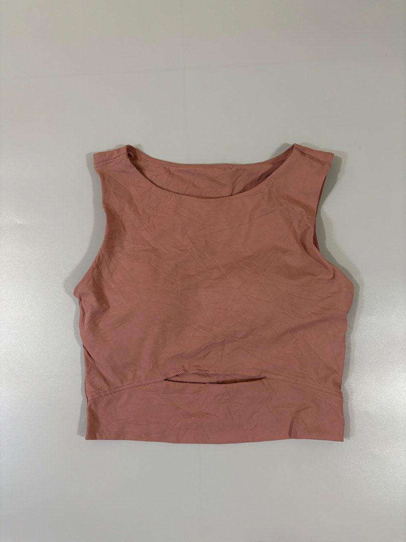 Lululemon Align Tank Top Dusty Rose (Category: Activewear) located in Davao. Submitted by brandedthrift.134 (Listing ID 1462645854, Image 2). Description: - Lululemon Align Tank Top -best fit medium -padded -Color: Dusty Rose - Style: Sleeveless, Scoop Neckline - Length: Cropped - Features: Ultra-soft and comfortable fabric - Perfect for: Workouts, yoga, or casual wear.