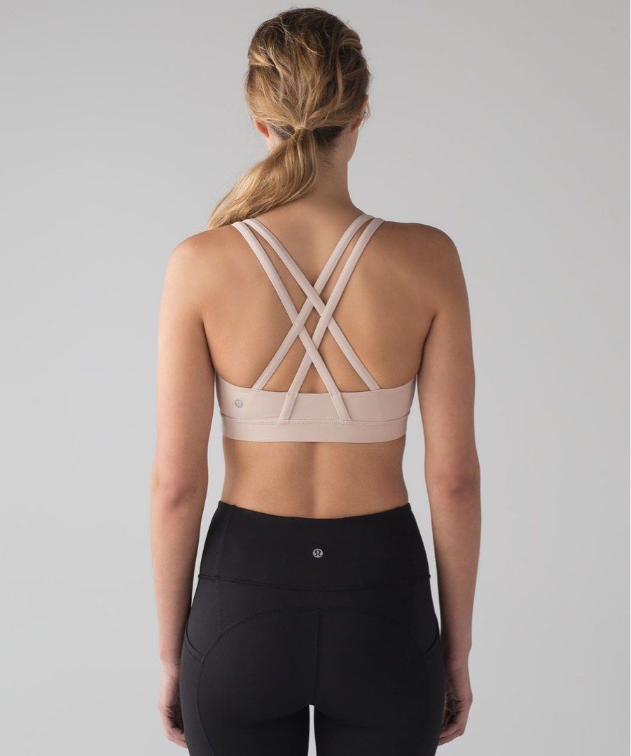 Lululemon Energy Bra dot 4 (Category: Activewear) located in Rosales. Submitted by dariang22 (Listing ID 1462454578, Image 1). Description: - Lululemon Energy Bra - Color: Nude Pink - Size: dot 4 - Support: Light (ideal for yoga, training) - Design: Strappy back.