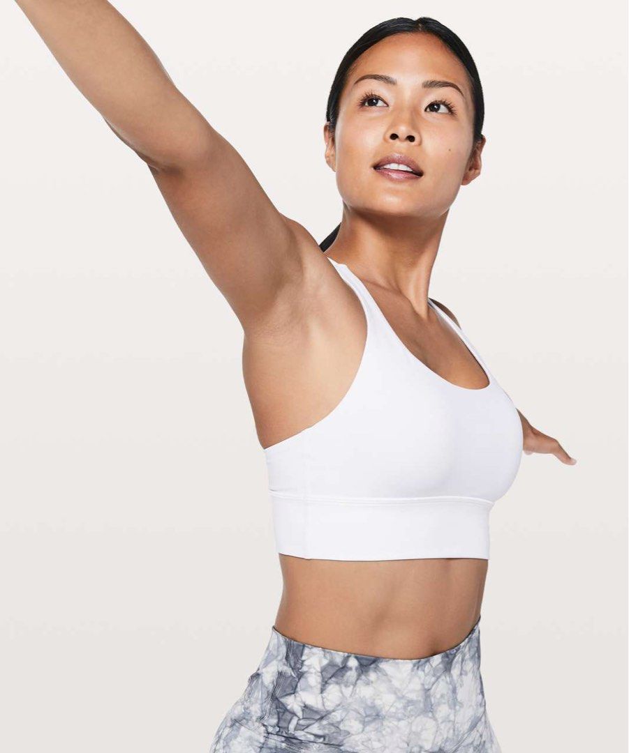 Lululemon energy Bra dot 8 (Category: Activewear) located in Rosales. Submitted by dariang22 (Listing ID 1462456843, Image 2). Description: - White Lululemon sports bra - Strappy back design - Comfortable for workouts -.