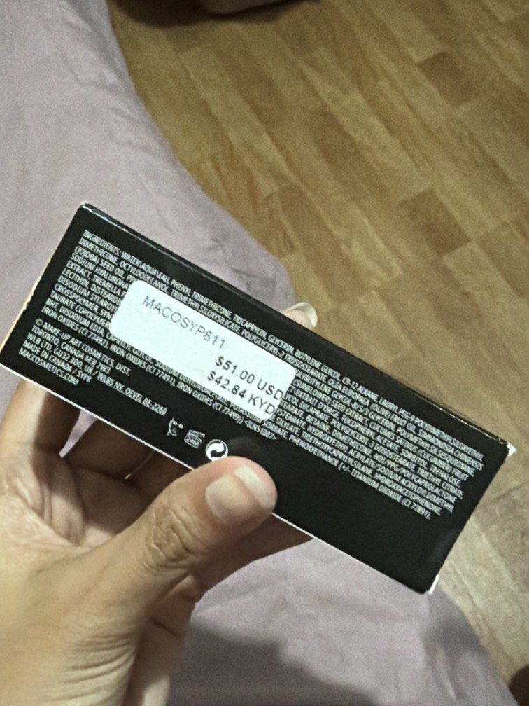 MAC Radiance Foundation (Category: Makeup) located in Marikina City. Submitted by thewardrobemnl (Listing ID 1462573426, Image 3). Description: Bought in US :(pasabuy) Rfs: wrong shade oily skin ako mas better sya for dry skin dewy finished .