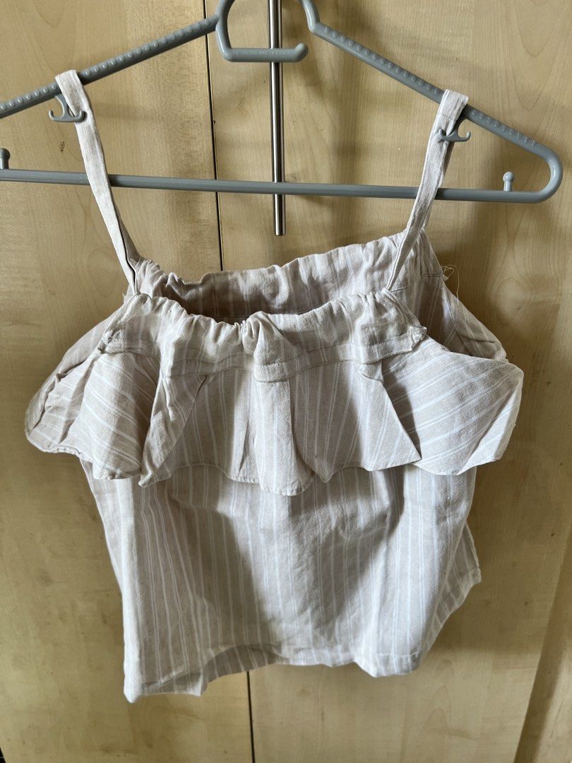 Mango stripes top (Category: Sleeveless) located in Quezon City. Submitted by ishbel410 (Listing ID 1462460404, Image 1). Description: .