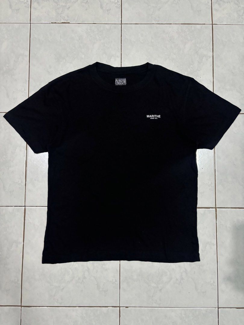 Marithé Francois Girbaud (Category: Tshirts & Polo Shirts ) located in Patnongon. Submitted by lukisthriftz (Listing ID 1462622189, Image 2). Description: 18x24 S-M Good as new Complete tags 10/10 Color rate.