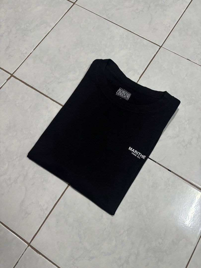 Marithé Francois Girbaud (Category: Tshirts & Polo Shirts ) located in Patnongon. Submitted by lukisthriftz (Listing ID 1462622189, Image 1). Description: 18x24 S-M Good as new Complete tags 10/10 Color rate.