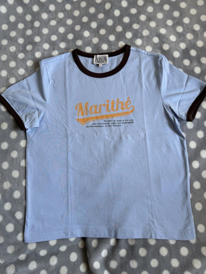 Marithe cropped （分類：T-shirt）位於 Hong Kong。 由 happy.shopaholics 提交（商品編號 1462491758，圖片 1）。簡介： Used 1-2 times。
