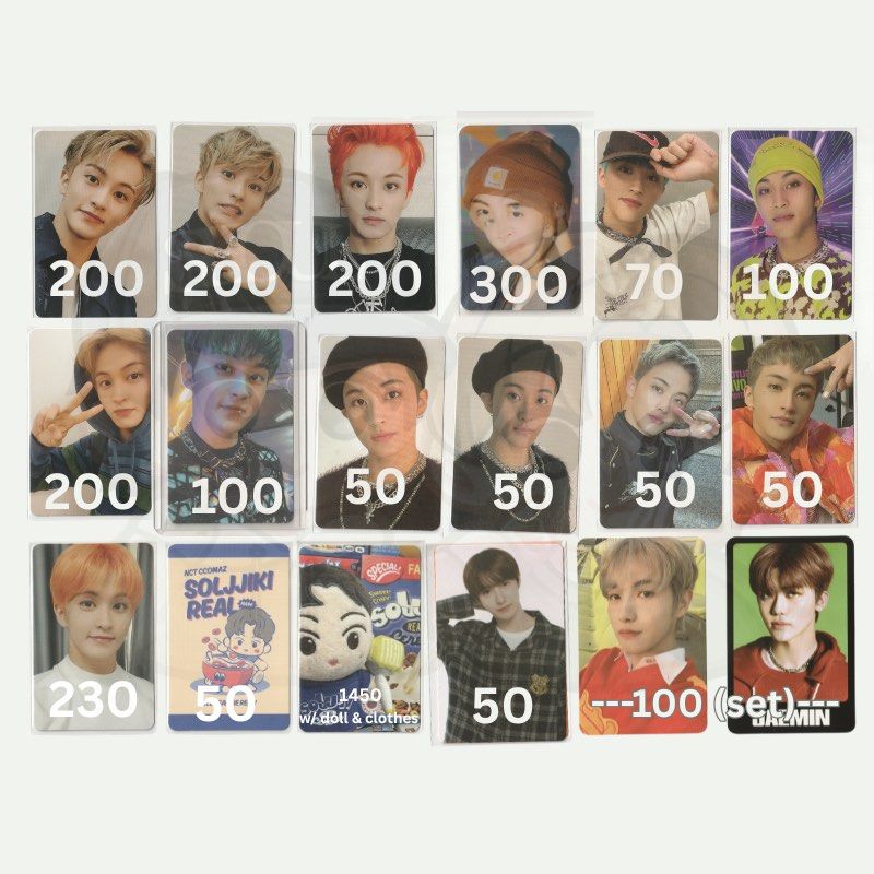 Mark Lee Photocards (Category: K-Wave Merchandise) located in Malabon City. Submitted by yeppeokpoptoo (Listing ID 1462522870, Image 3). Description: TAKE ALL FOR ₱2,950 mark lee photocards dop: minimal dp, 2 weeks rembal - dnc if sensitive. won't send vid conditions, but rest assured that these are all well taken care of. # nct 127 dream ay-yo non-album trading cards beatbox glitch mode.