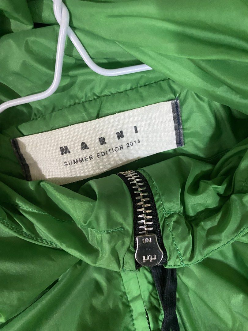 Marni Green Zip-Up Jacket (Category: Coats, Jackets and Outerwear) located in Mabalacat. Submitted by calmrabbit.ae2127 (Listing ID 1462525455, Image 3). Description: .