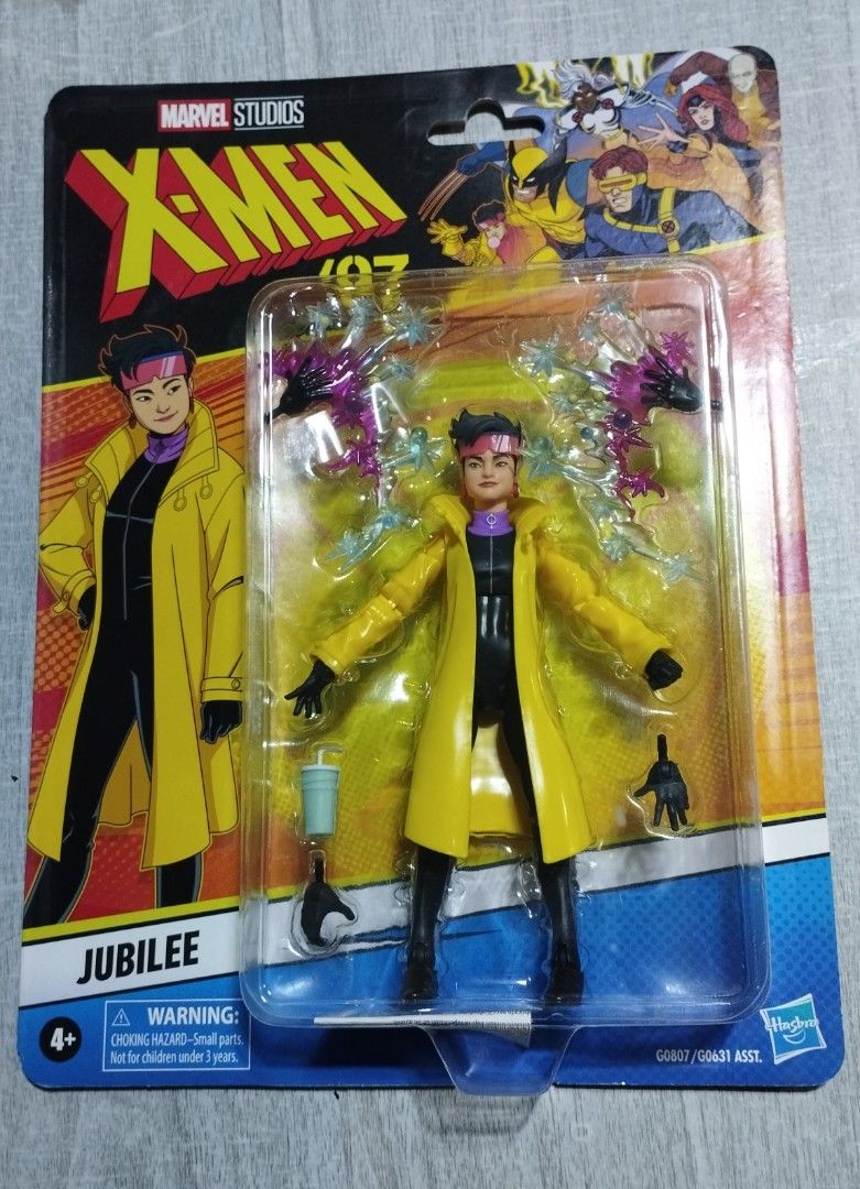 Marvel Legends Jubilee X-Men '97 (Category: Figurines & Statues) located in San Pablo. Submitted by thebeehivecollectibles (Listing ID 1462610720, Image 1). Description: Marvel Legends Jubilee Retro Carded Mint On Card (MOC) Item is in Laguna Shipping at buyers expense and booking.