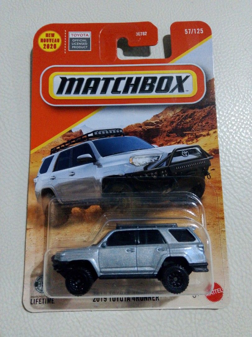 Matchbox 2019 Toyota 4Runner (Category: Vehicle & Diecast Models) located in Paranaque City. Submitted by g-books-n-toys (Listing ID 1462562288, Image 1). Description: .